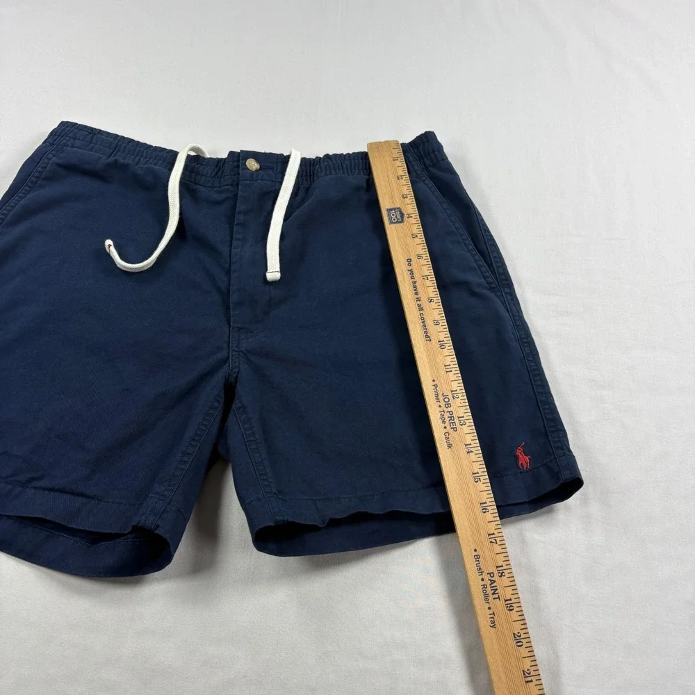 Polo Ralph Lauren Shorts Mens Large Blue Prepster Chino Stretch Classic Fit